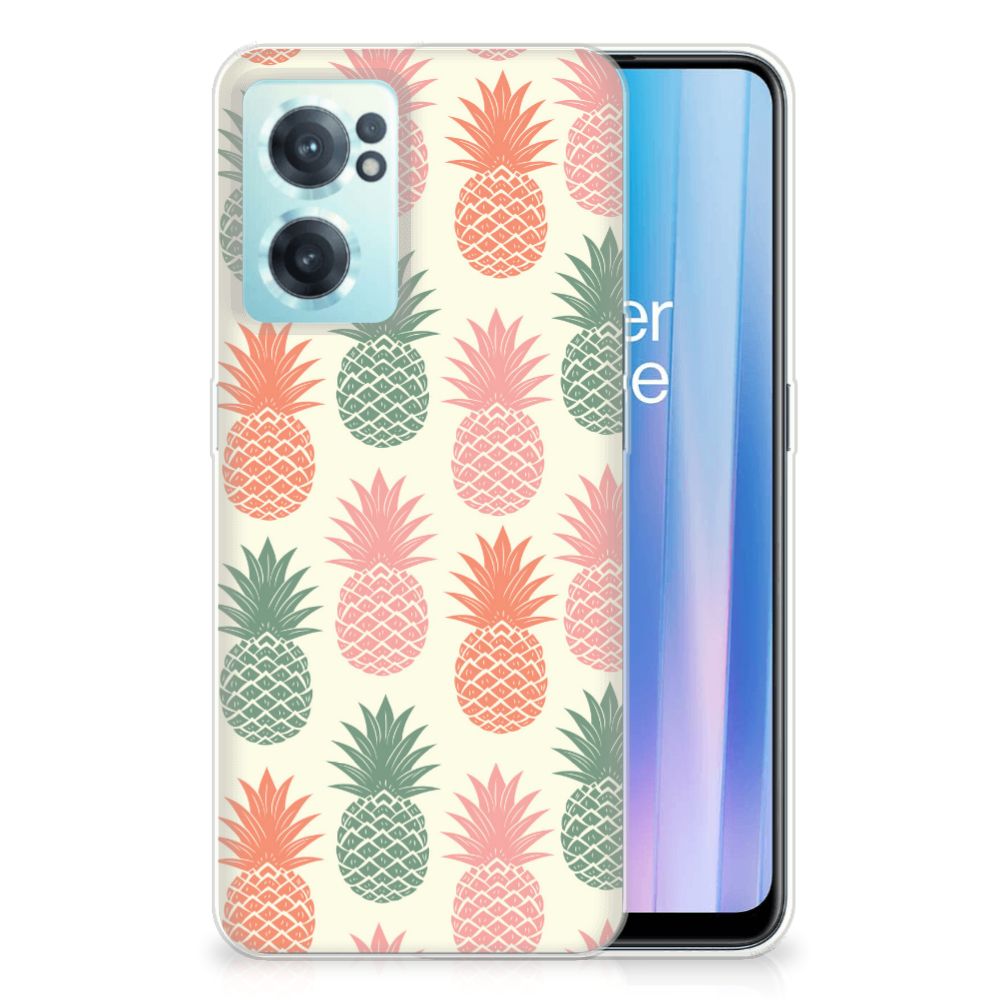 OnePlus Nord CE 2 5G Siliconen Case Ananas