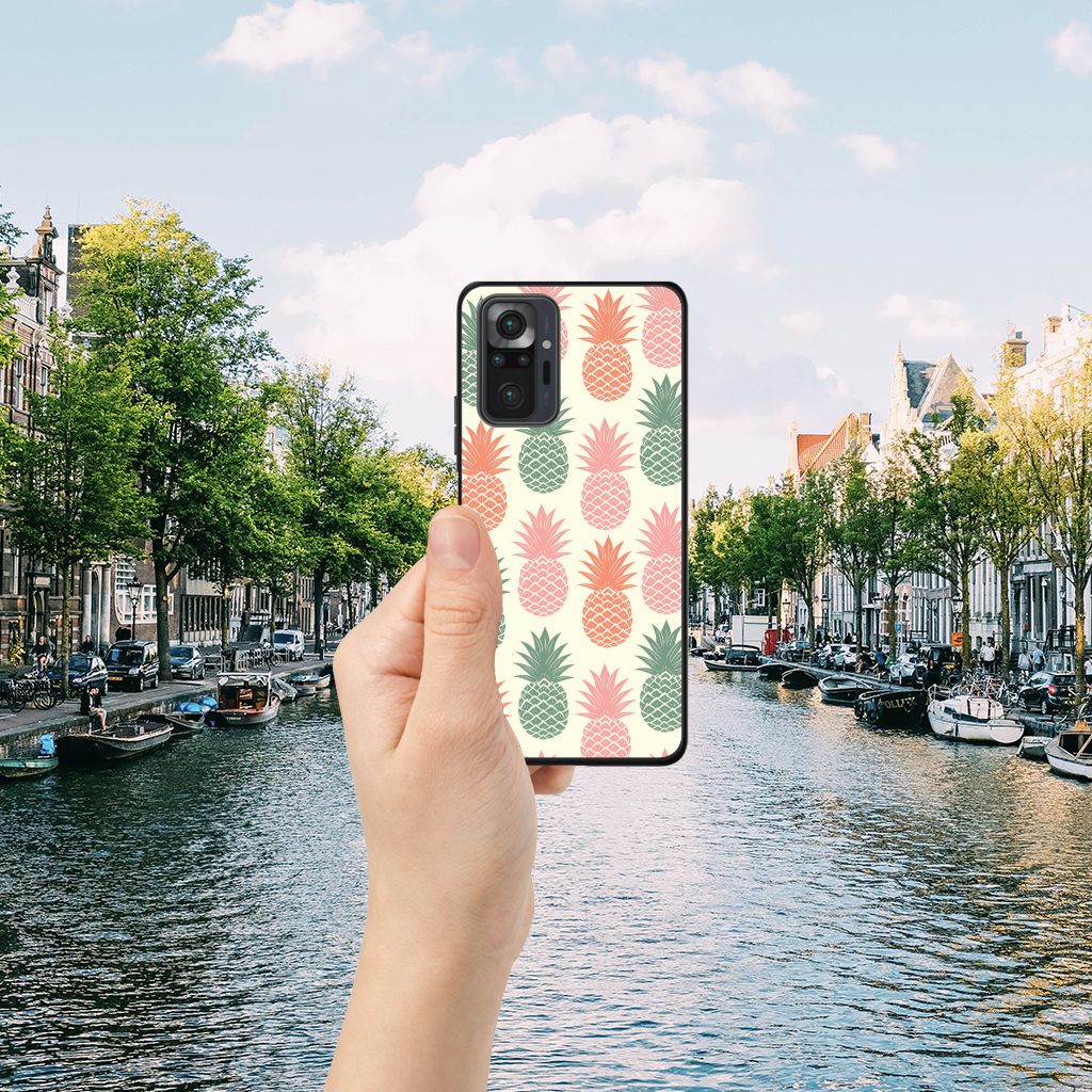 Xiaomi Redmi Note 10 Pro Back Cover Hoesje Ananas B2C Telecom
