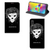 Mobiel BookCase Samsung Galaxy M20 Skull Hair