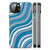Apple iPhone 13 | iPhone 14 Back Case Waves Blue