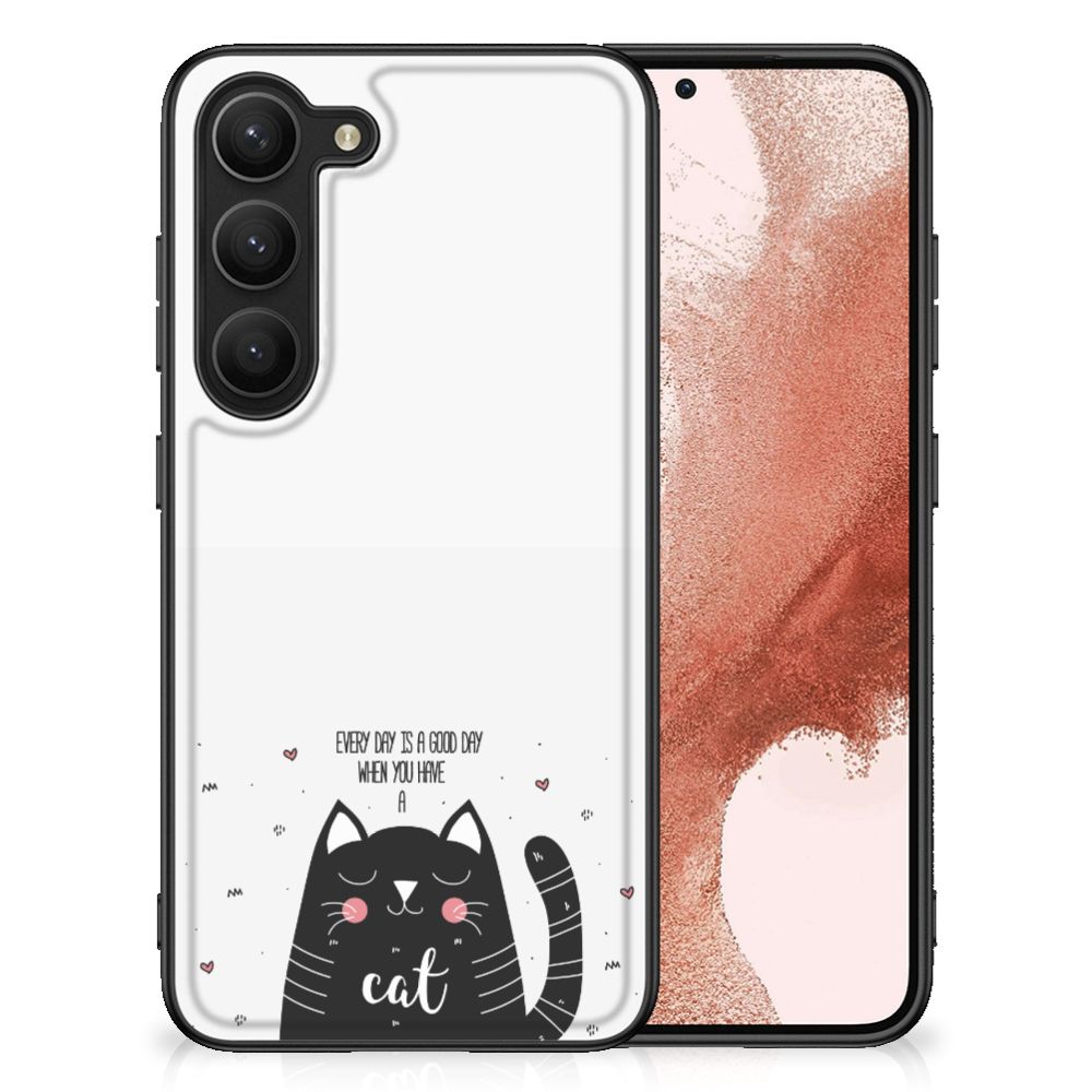 Samsung Galaxy S23 Hoesje Cat Good Day B2C Telecom