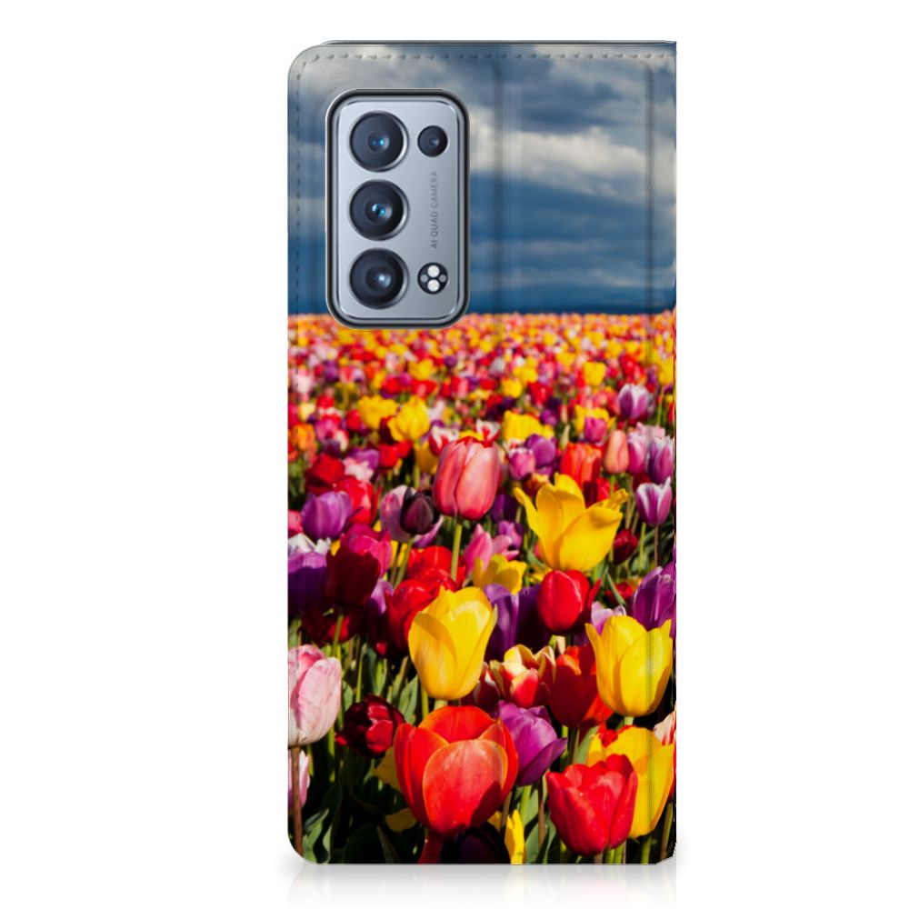 OPPO Reno 6 Pro Plus 5G Smart Cover Tulpen - B2C Telecom