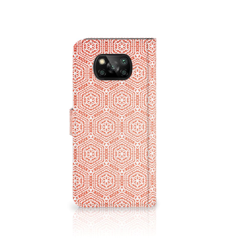 Xiaomi Poco X3 | Poco X3 Pro Telefoon Hoesje Pattern Orange