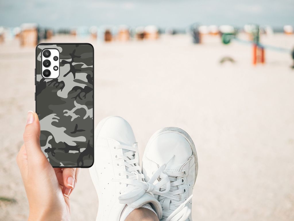 Samsung Galaxy A32 4G | A32 5G Enterprise Editie Back Case Army Light B2C Telecom