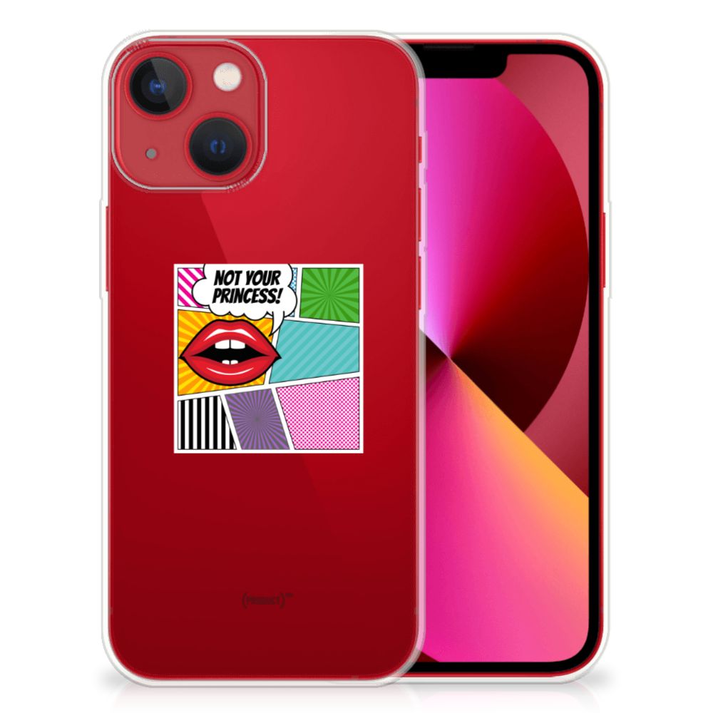 Apple iPhone 13 Silicone Back Cover Popart Princess B2C Telecom