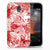 Silicone Back Case Nokia 1 Angel Skull Rood