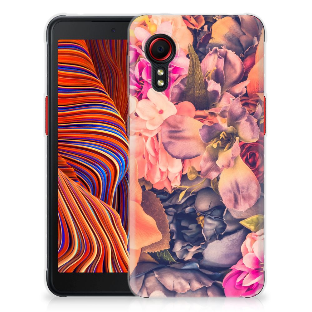 Samsung Galaxy Xcover 5 TPU Case Bosje Bloemen