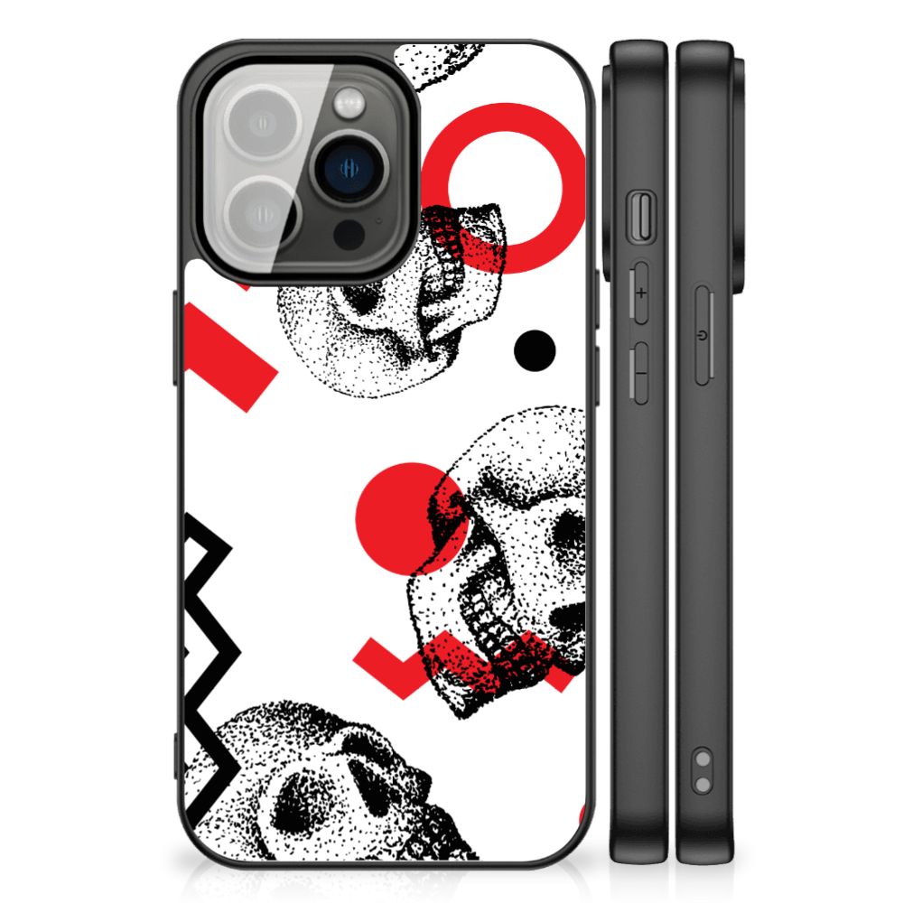 Telefoonhoesje iPhone 13 Pro Skull Red B2C Telecom