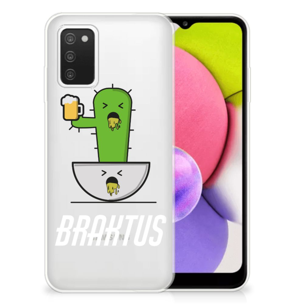 Samsung Galaxy A03S Telefoonhoesje met Naam Braktus B2C Telecom