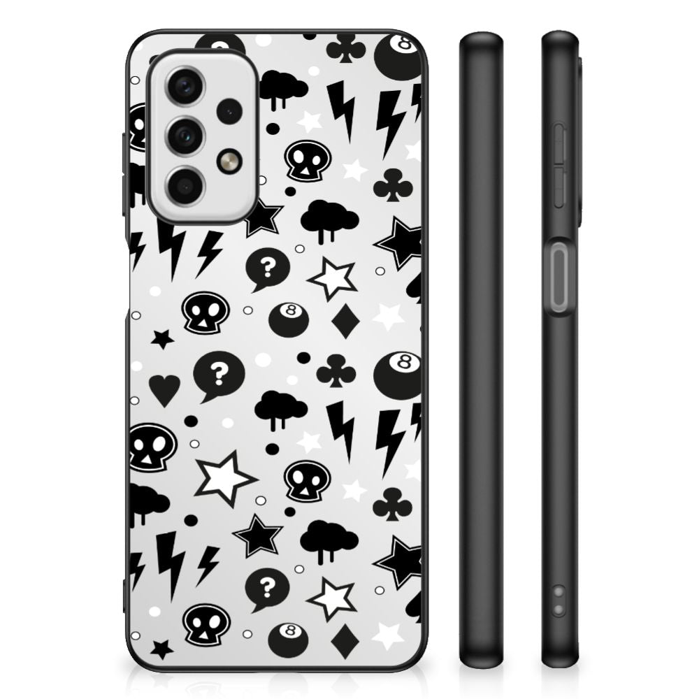Telefoonhoesje Samsung Galaxy A23 Silver Punk B2C Telecom