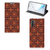 Samsung Galaxy Note 10 Hoesje met Magneet Batik Brown