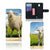Nokia 1 Plus Telefoonhoesje met Pasjes Schaap en Lammetje