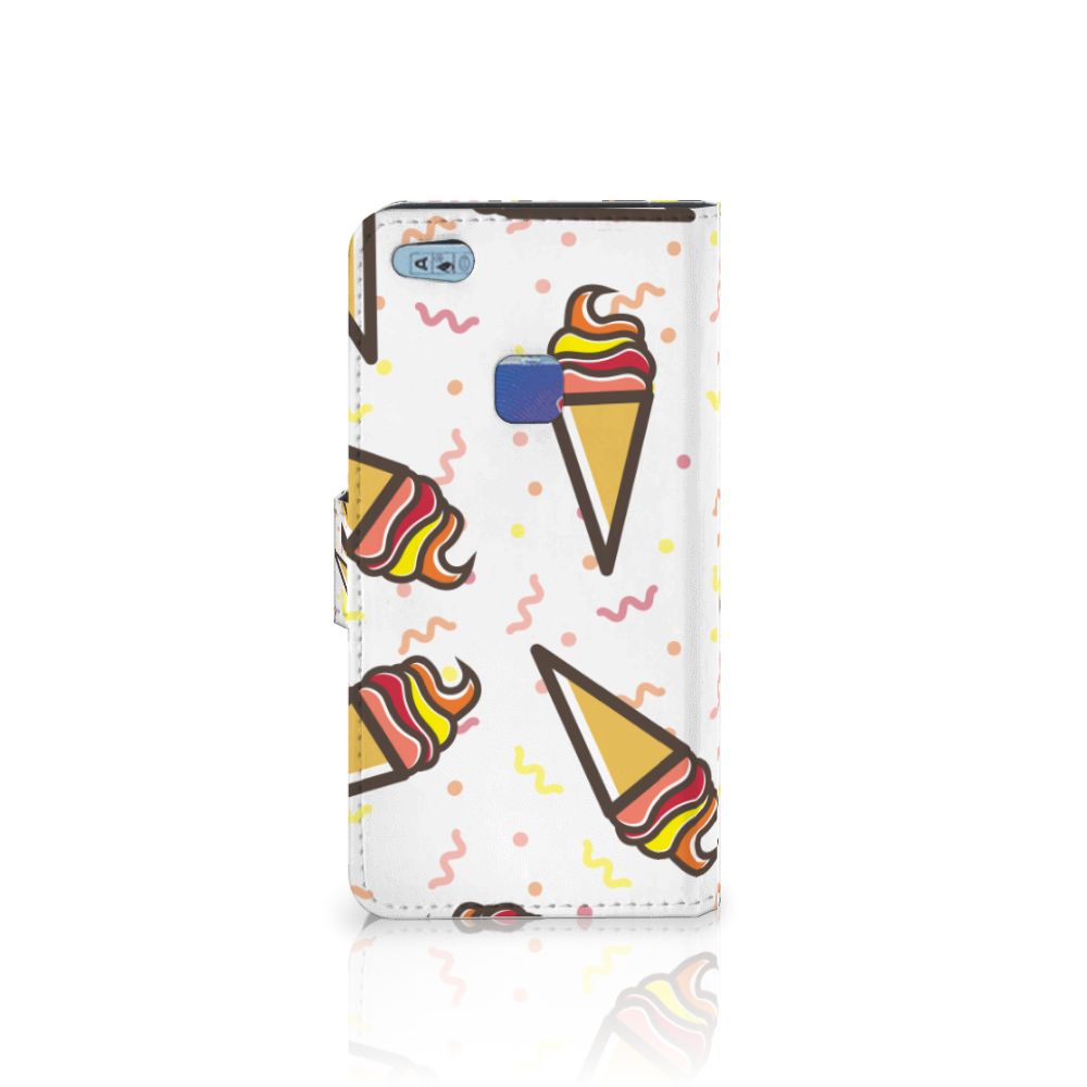 Huawei P10 Lite Book Cover Icecream