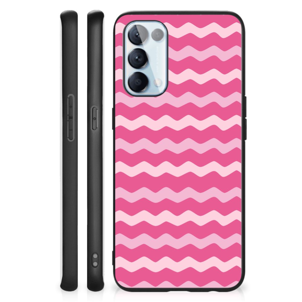 OPPO Reno5 5G | Find X3 Lite Back Case Waves Pink