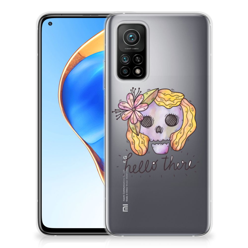 Silicone Back Case Xiaomi Mi 10T | 10T Pro Boho Skull B2C Telecom