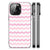 iPhone 14 Pro Max Back Case Waves Roze B2C Telecom