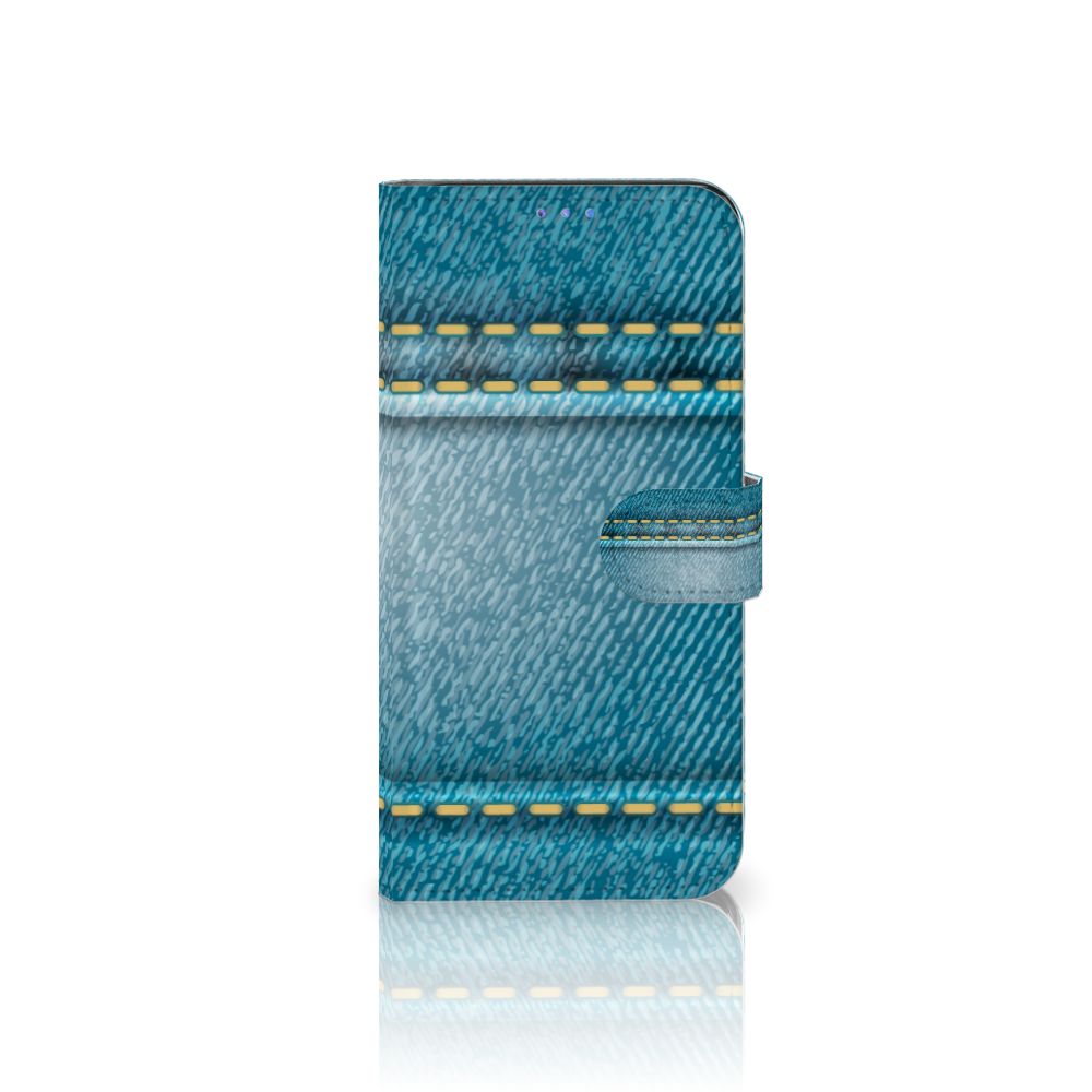 Motorola Moto G Pro Wallet Case met Pasjes Jeans