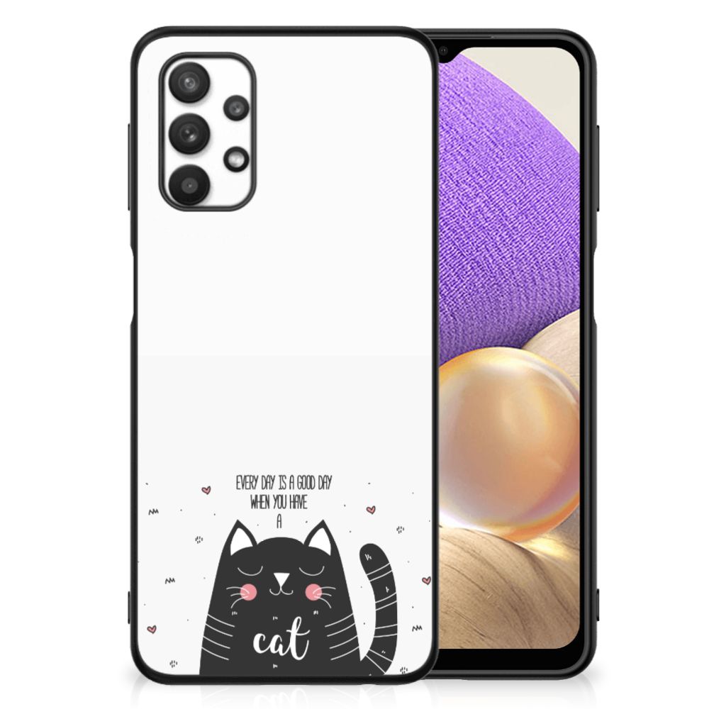 Samsung Galaxy A32 5G Hoesje Cat Good Day B2C Telecom