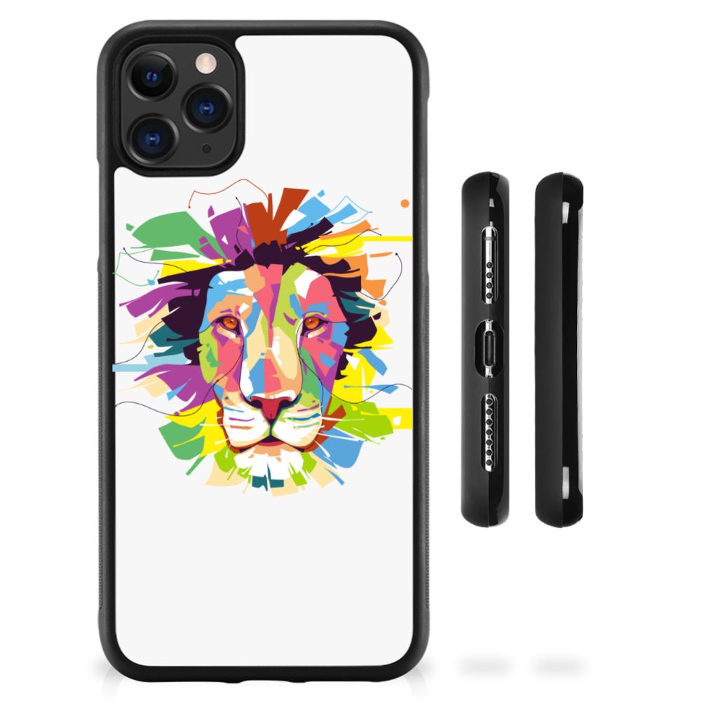 Apple iPhone 11 Pro Max Bumper Hoesje Lion Color B2C Telecom