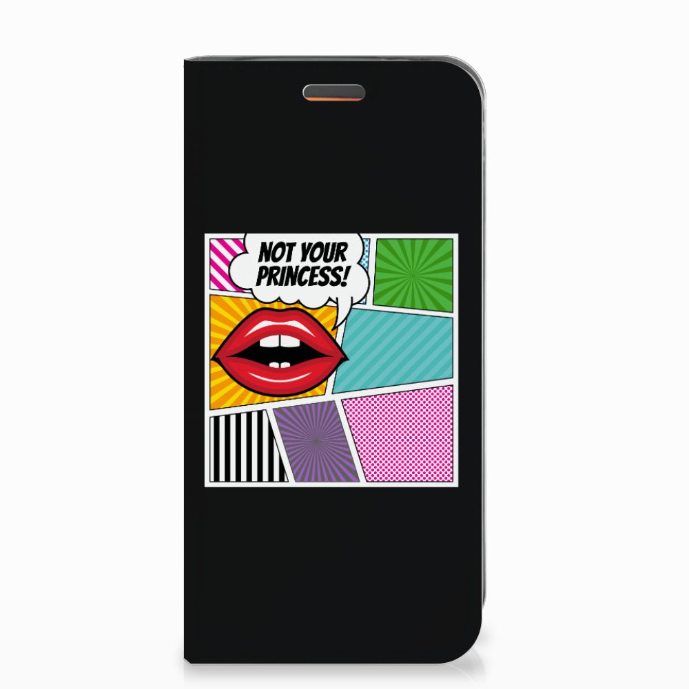 Motorola Moto E5 Play Hippe Standcase Popart Princess