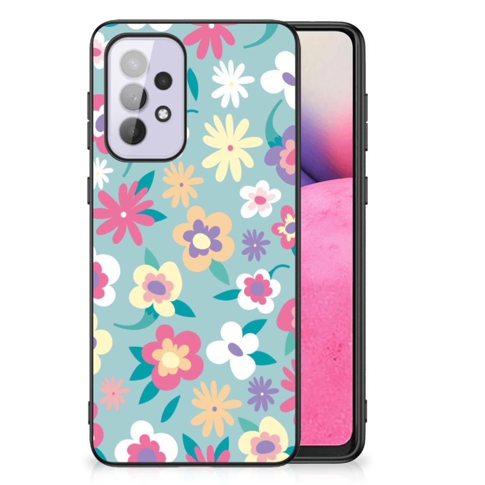 Samsung Galaxy A33 5G Bloemen Hoesje Flower Power