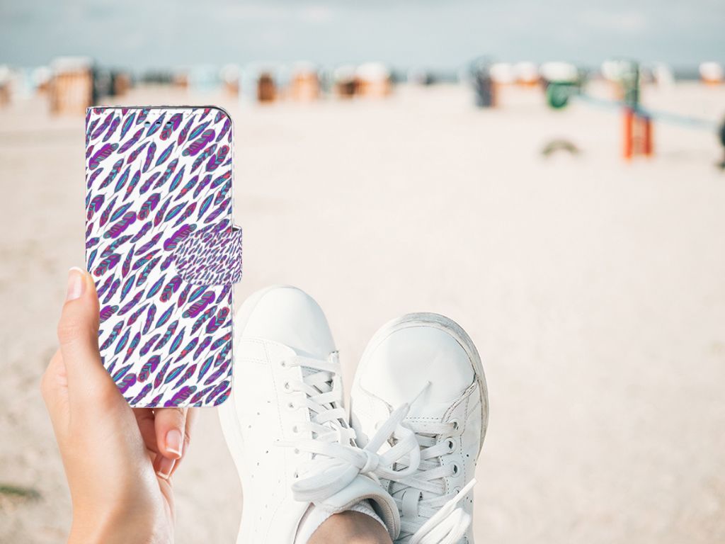 Samsung Galaxy S9 Telefoon Hoesje Feathers Color