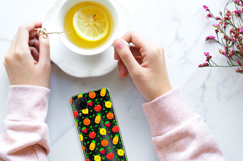 Huawei P40 Lite Siliconen Case Fruits B2C Telecom