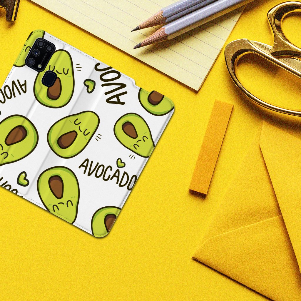Samsung Galaxy M31 Magnet Case Avocado Singing - B2C Telecom