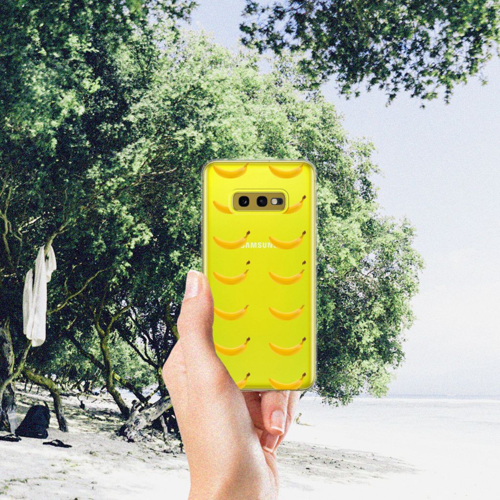 Samsung Galaxy S10e Siliconen Case Banana