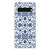 Google Pixel 6 Pro TPU Case Flower Blue