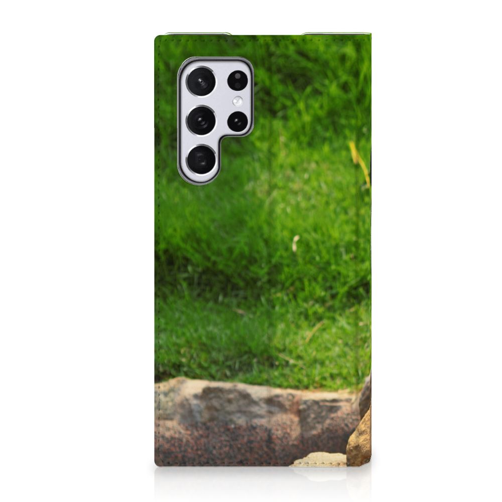 Samsung Galaxy S22 Ultra Hoesje maken Panda - B2C Telecom