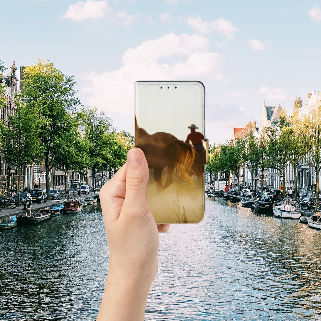 Alcatel 1S 2020 Telefoonhoesje met Pasjes Design Cowboy