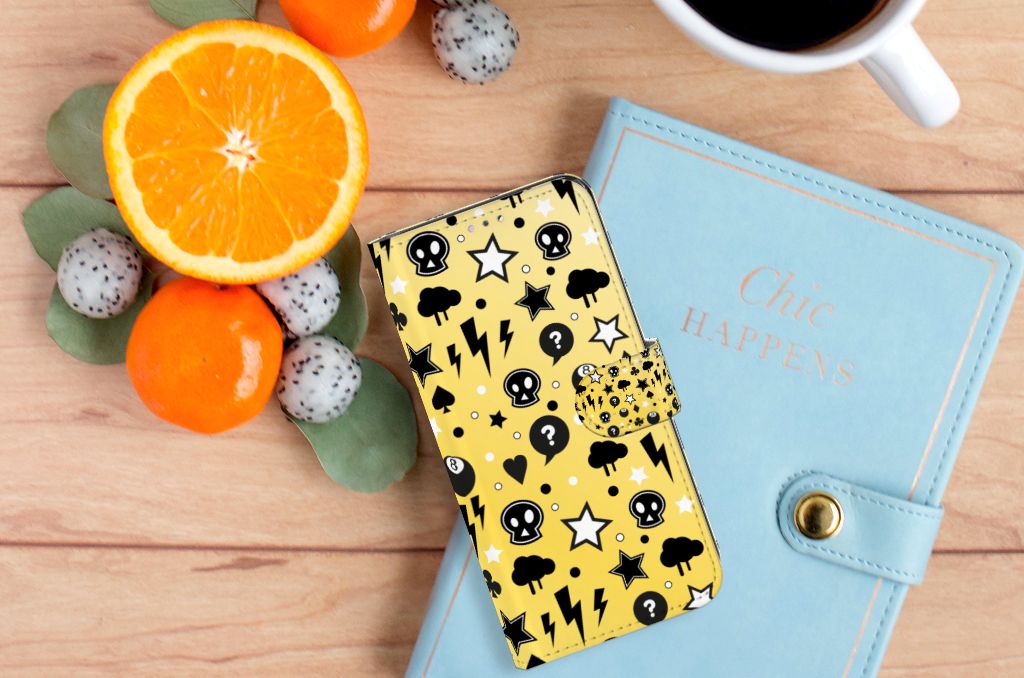 Telefoonhoesje met Naam Samsung Galaxy A32 4G Punk Geel