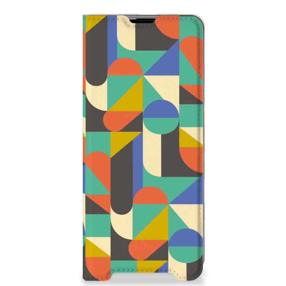 Sony Xperia 1 III Hoesje met Magneet Funky Retro - B2C Telecom