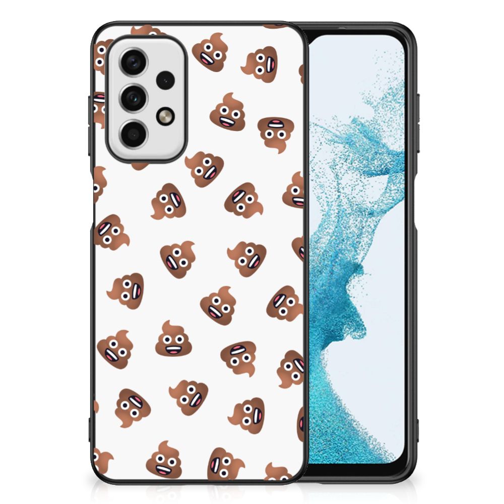 Back Case voor Samsung Galaxy A23 Poep Emojis B2C Telecom