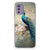 Case Anti-shock voor Nokia G42 Vintage Pauwen