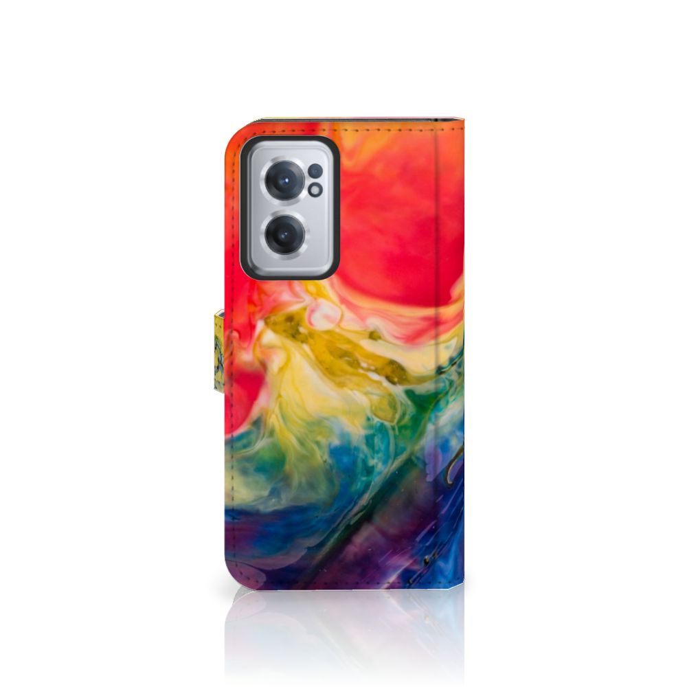 Hoesje OnePlus Nord CE 2 Watercolor Dark