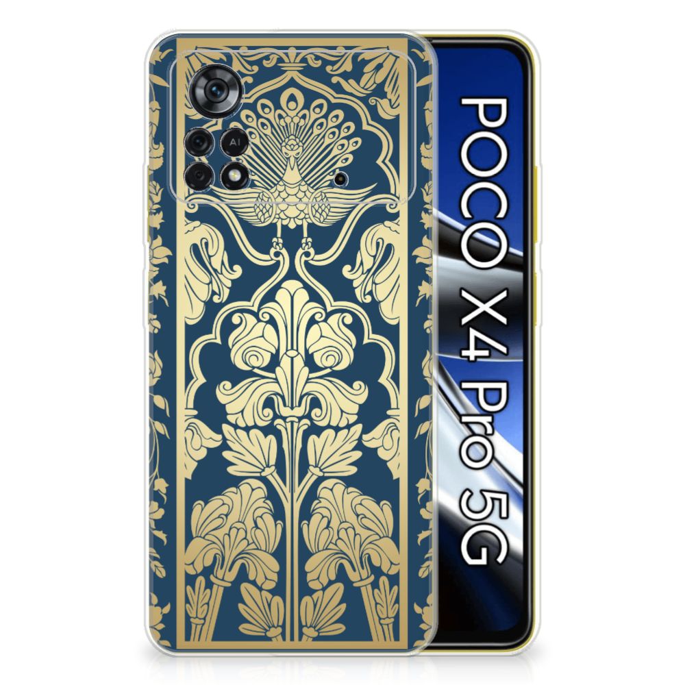 Xiaomi Poco X4 Pro 5G TPU Case Beige Flowers B2C Telecom