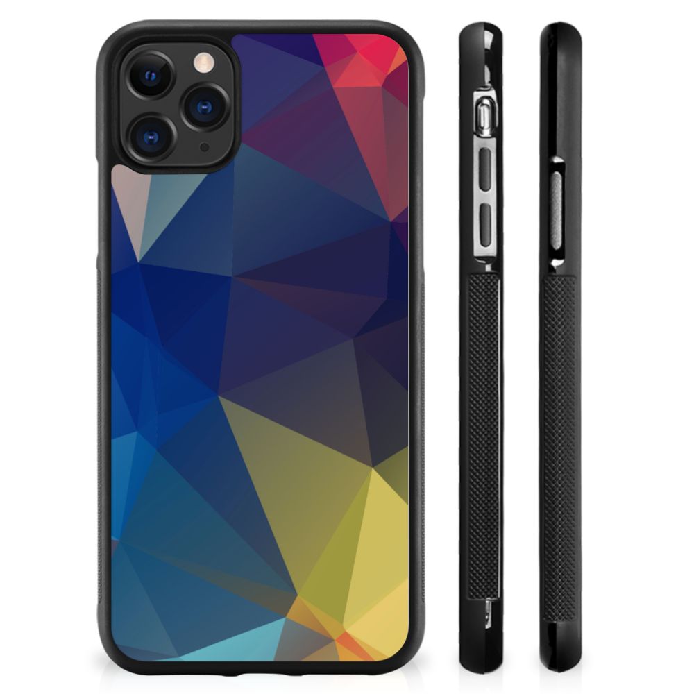 Apple iPhone 11 Pro Max Grip Case Polygon Dark B2C Telecom