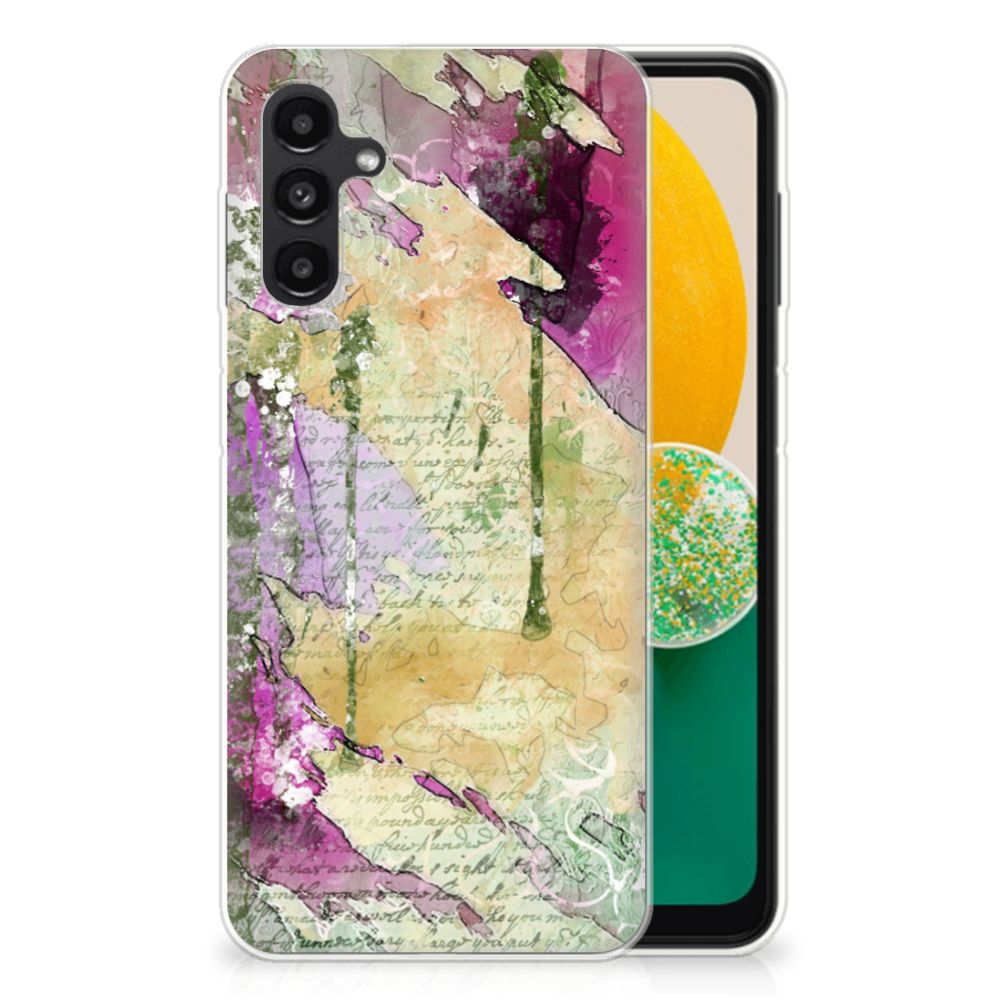 Hoesje maken Samsung Galaxy A13 | A04s Letter Painting