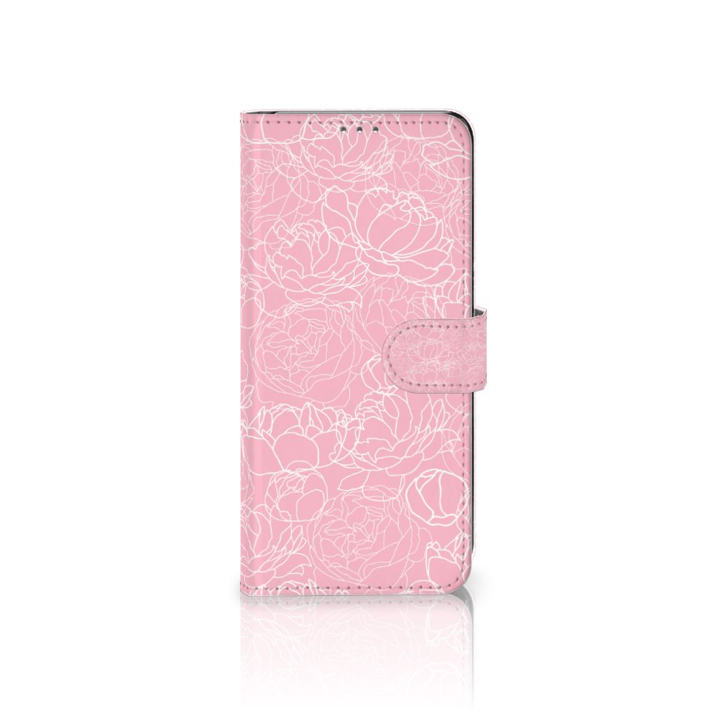 Samsung Galaxy S20 FE Hoesje White Flowers
