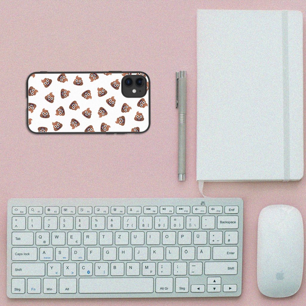 Back Case voor iPhone 11 Poep Emojis B2C Telecom