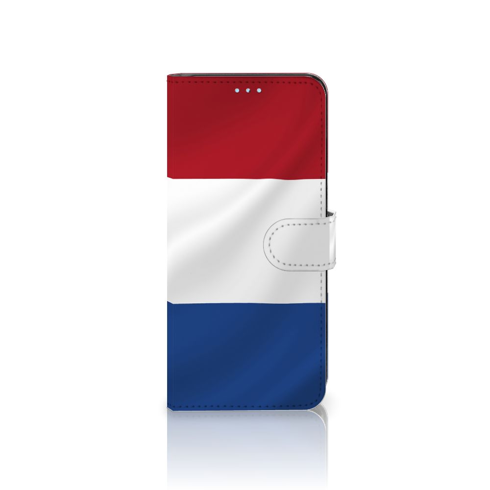 Xiaomi Redmi Note 11/11S Bookstyle Case Nederlandse Vlag met artistiek design van de Nederlandse vlag