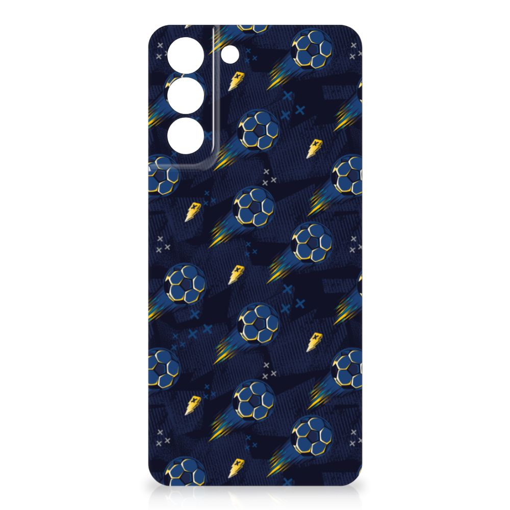 Doorzichtige Silicone Hoesje voor Samsung Galaxy S21 FE Voetbal B2C Telecom