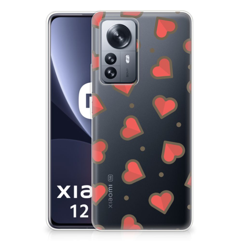 Xiaomi 12 Pro TPU bumper Hearts B2C Telecom