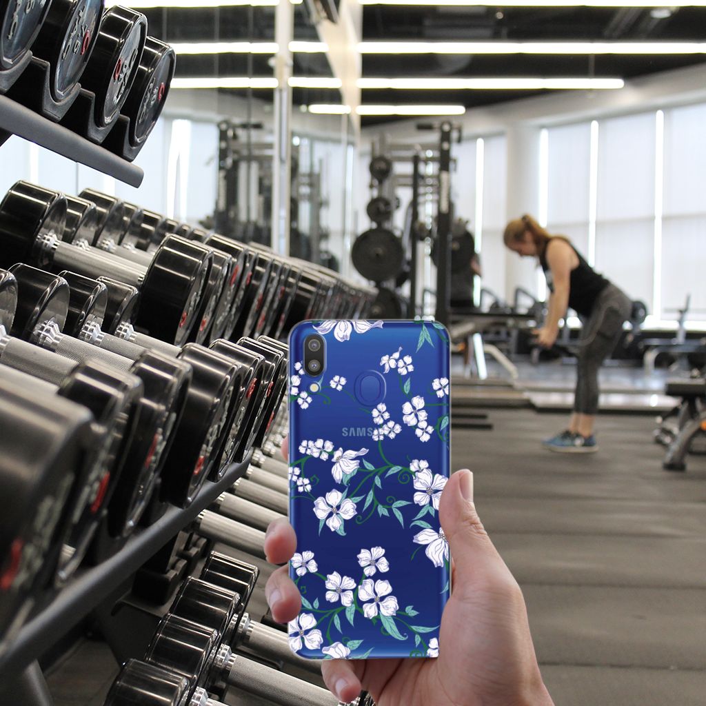 Samsung Galaxy M20 (Power) Uniek TPU Case Blossom White