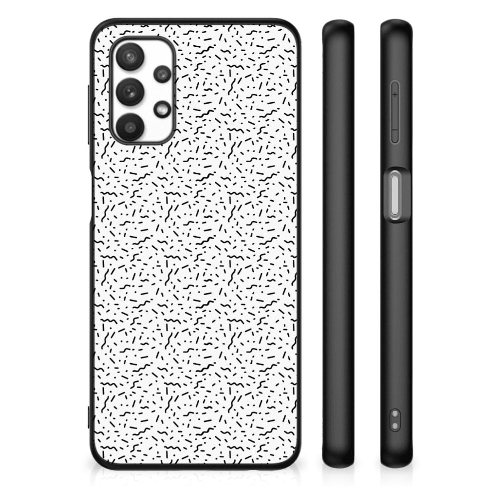 Samsung Galaxy A32 5G Back Case Stripes Dots B2C Telecom