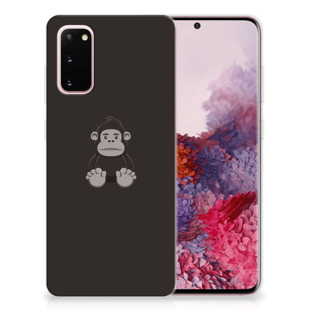 Samsung Galaxy S20 Telefoonhoesje met Naam Gorilla