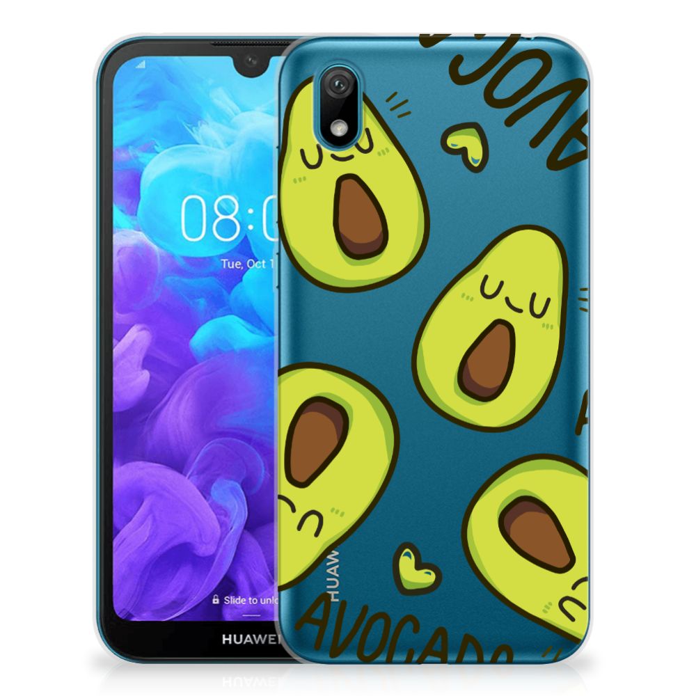 Huawei Y5 (2019) Telefoonhoesje met Naam Avocado Singing