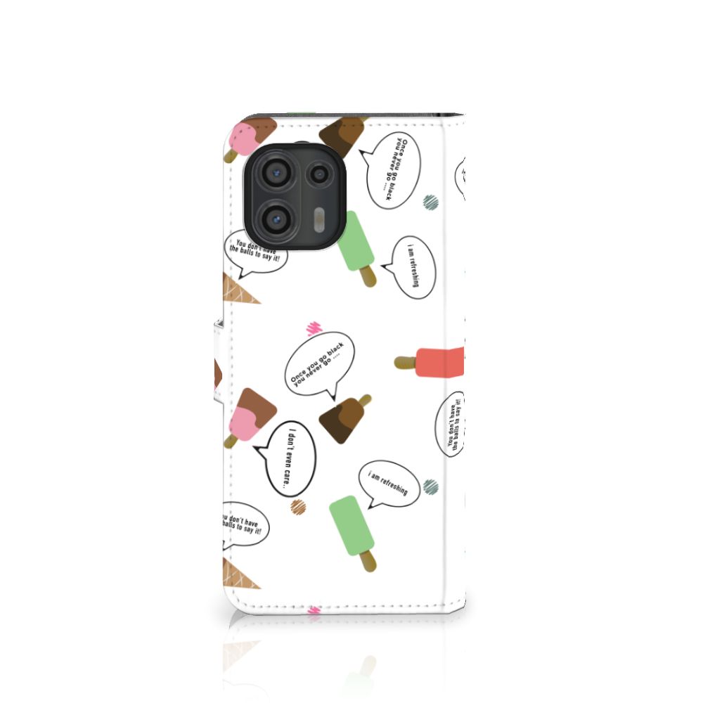 Motorola Edge 20 Lite Book Cover IJsjes